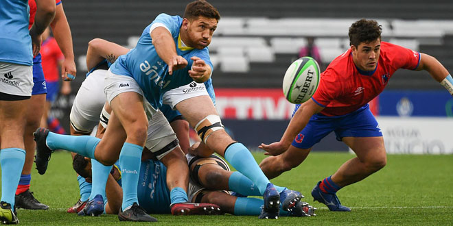 Argentina thrash Chile to set up Rugby World Cup decider against