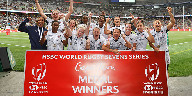 USA Rugby Women's Eagles Sevens Wins Bronze at Canada Sevens